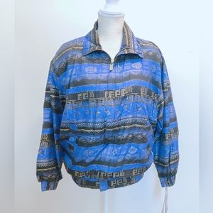 Vintage FUDA International brand new silk jacket